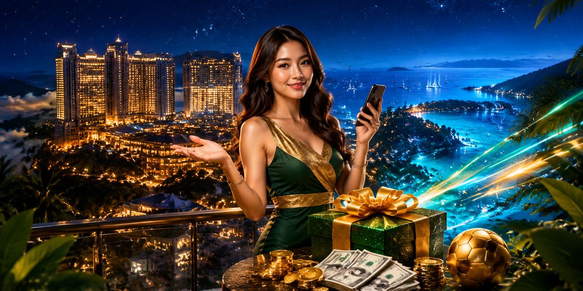 Kawasan Genting Highlands dengan nuansa deposit dan hiburan Malaysia